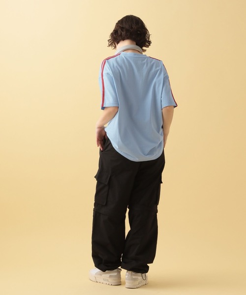 PBLIM(ページボーイリム)の「PBLIM/スリーブラインT(Tシャツ/カットソー・レディース・ブルー/グレー/グリーン・MEDIUM/LARGE)」の18枚目の写真