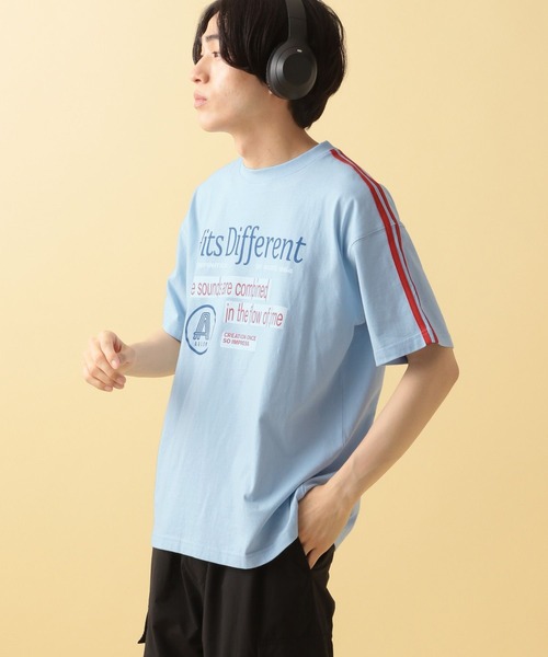 PBLIM(ページボーイリム)の「PBLIM/スリーブラインT(Tシャツ/カットソー・レディース・ブルー/グレー/グリーン・MEDIUM/LARGE)」の19枚目の写真