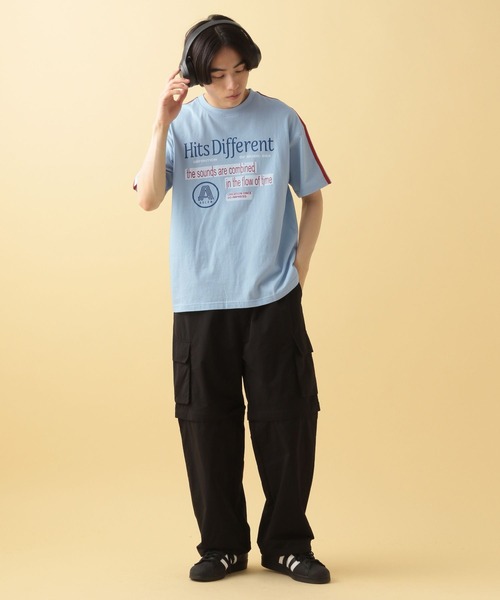 PBLIM(ページボーイリム)の「PBLIM/スリーブラインT(Tシャツ/カットソー・レディース・ブルー/グレー/グリーン・MEDIUM/LARGE)」の21枚目の写真