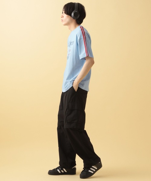 PBLIM(ページボーイリム)の「PBLIM/スリーブラインT(Tシャツ/カットソー・レディース・ブルー/グレー/グリーン・MEDIUM/LARGE)」の22枚目の写真