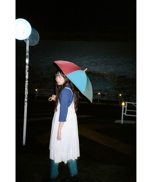 BEAMS BOY（ビームスボーイ）の「BEAMS BOY / 晴雨兼用 カラフル 長傘（長傘・レディース・その他/ネイビー・ONE SIZE）」の10枚目の写真