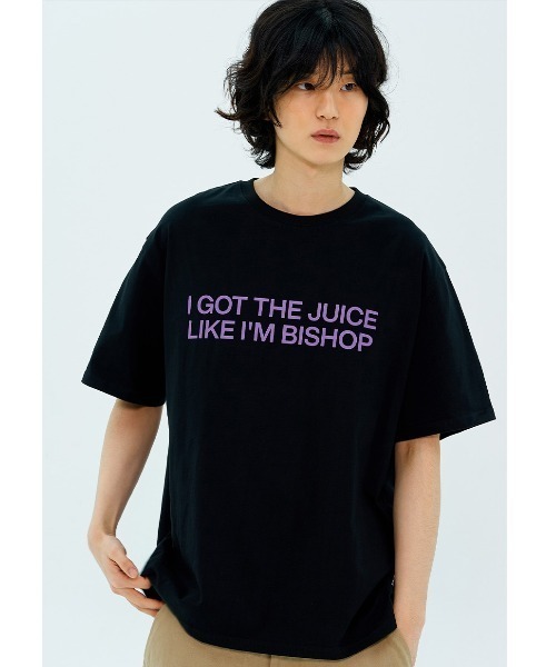 NASTY KICK(ナスティーキック)の「A'GEM/9 × .kom 『NASTY KICK/ナスティー キック』 Bishop Tee/ビショップ 半袖Tシャツ(Tシャツ/カットソー・メンズ・ホワイト/ブラウン/ブラック・L)」の1枚目の写真
