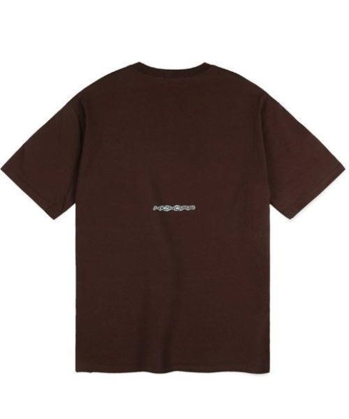 NASTY KICK(ナスティーキック)の「A'GEM/9 × .kom 『NASTY KICK/ナスティー キック』 Bishop Tee/ビショップ 半袖Tシャツ(Tシャツ/カットソー・メンズ・ホワイト/ブラウン/ブラック・L)」の22枚目の写真