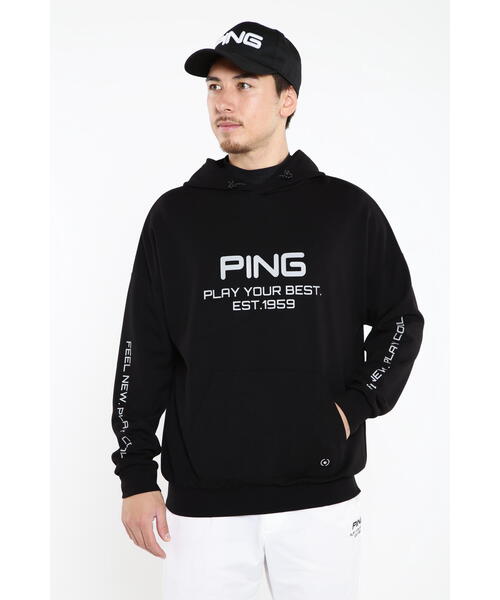 【PING APPAREL】ダンボールニットフーディープルオーバー ＜PERFORMANCE＞ (MENS)