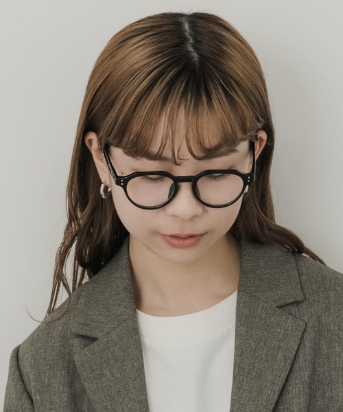 SMELLY(スメリー)の「クラウンパントダテメガネ(メガネ・レディース・ブラック/ブラウン・-)」の1枚目の写真