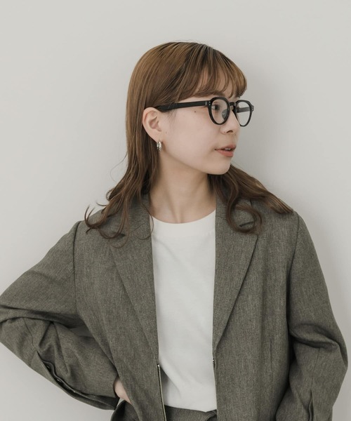 SMELLY(スメリー)の「クラウンパントダテメガネ(メガネ・レディース・ブラック/ブラウン・-)」の3枚目の写真