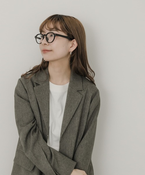 SMELLY(スメリー)の「クラウンパントダテメガネ(メガネ・レディース・ブラック/ブラウン・-)」の4枚目の写真