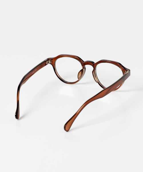 SMELLY(スメリー)の「クラウンパントダテメガネ(メガネ・レディース・ブラック/ブラウン・-)」の14枚目の写真