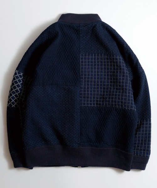 FDMTL（ファンダメンタル）の「FDMTL/ファンダメンタル/PATCHWORK POCKET JACKET RINSE（ブルゾン・メンズ・インディゴブルー・01/02/03/04）」の2枚目の写真