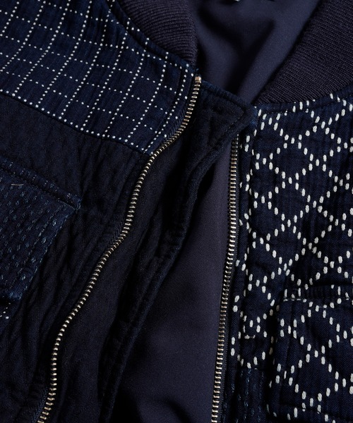 FDMTL（ファンダメンタル）の「FDMTL/ファンダメンタル/PATCHWORK POCKET JACKET RINSE（ブルゾン・メンズ・インディゴブルー・01/02/03/04）」の5枚目の写真