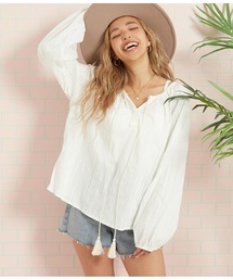 anap mimpi | タッセル スキッパー ブラウス(シャツ/ブラウス)