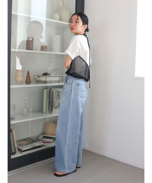 Ungrid（アングリッド）の「メタリックビスチェ（キャミソール・レディース・シルバー/ブラック・FREE）」の13枚目の写真