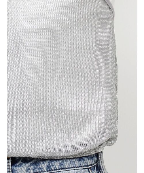 Ungrid（アングリッド）の「メタリックビスチェ（キャミソール・レディース・シルバー/ブラック・FREE）」の19枚目の写真