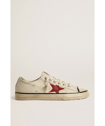 GOLDEN GOOSE | V-STAR2 REDスタースウェード　ホワイトレザー(スニーカー)