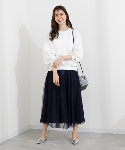 KATHARINE ROSS（キャサリンロス）の「【KATHARINE ROSS】WEB限定 ポップコーンミニショルダー（ショルダーバッグ・レディース・ブラック/アイボリー・MEDIUM）」の3枚目の写真