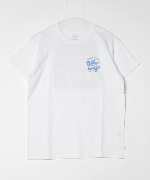 BILLABONG（ビラボン）の「BILLABONG/ビラボン Tシャツ 半袖 スクエアロゴ バックプリント ボーイフィット BE01C-203（Tシャツ/カットソー・レディース・ブラック系その他/ホワイト系その他/ホワイト系その他2・L/M）」の9枚目の写真