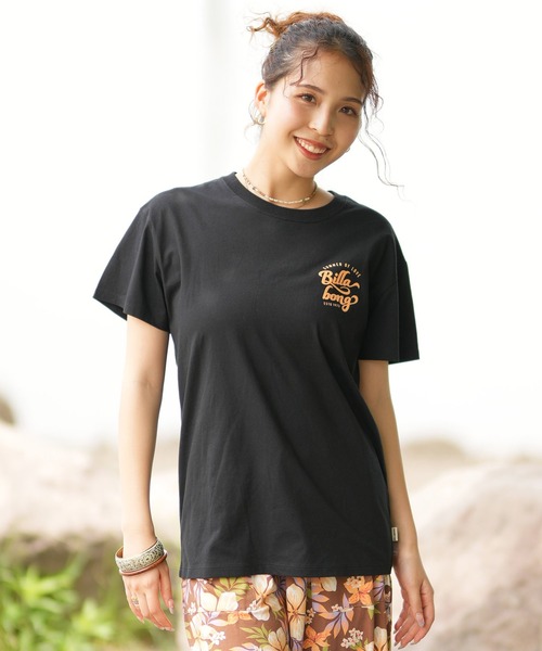 BILLABONG（ビラボン）の「BILLABONG/ビラボン Tシャツ 半袖 スクエアロゴ バックプリント ボーイフィット BE01C-203（Tシャツ/カットソー・レディース・ブラック系その他/ホワイト系その他/ホワイト系その他2・L/M）」の18枚目の写真