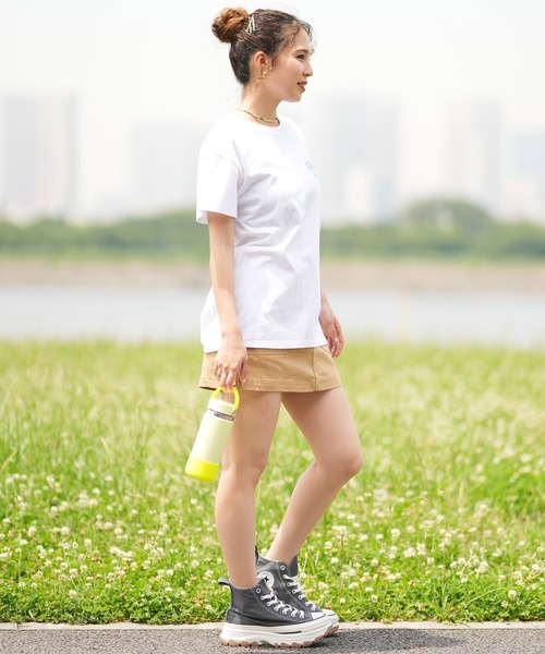 BILLABONG（ビラボン）の「BILLABONG/ビラボン Tシャツ 半袖 スクエアロゴ バックプリント ボーイフィット BE01C-203（Tシャツ/カットソー・レディース・ブラック系その他/ホワイト系その他/ホワイト系その他2・L/M）」の17枚目の写真