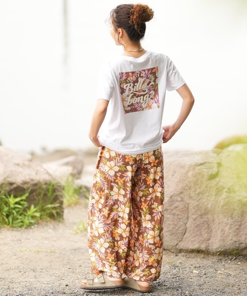 BILLABONG（ビラボン）の「BILLABONG/ビラボン Tシャツ 半袖 スクエアロゴ バックプリント ボーイフィット BE01C-203（Tシャツ/カットソー・レディース・ブラック系その他/ホワイト系その他/ホワイト系その他2・L/M）」の7枚目の写真