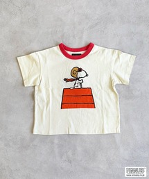 PEANUTS | 【PEANUTS】スヌーピー/プリントTシャツ（80～150cm）(Tシャツ/カットソー)