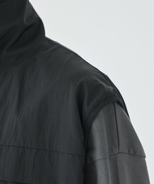 BASICKS(ベイシックス)の「【BASICKS/ベイシックス】Limonta Nylon Vest(ベスト・メンズ・ブラック・S/M)」の14枚目の写真