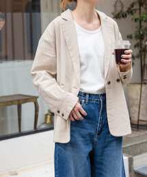 FORK&SPOON | FORK&SPOON　コットンリネンジャケット(その他アウター)