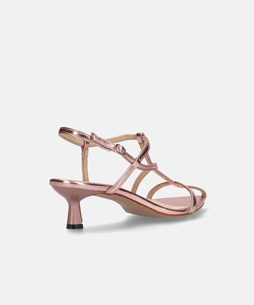 MAMIAN（マミアン）の「ポインテッドトゥ マルチストラップ サンダル (5.0cmヒール)（サンダル・レディース・ピンクゴールド/アイボリー/ブラック・L/LL/M/S）」の13枚目の写真