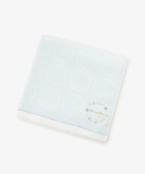 Afternoon Tea（アフタヌーンティー）の「小花刺繍バスタオル（タオル・レディース・ブルー/ピンク/アイボリー・ONE SIZE）」の2枚目の写真
