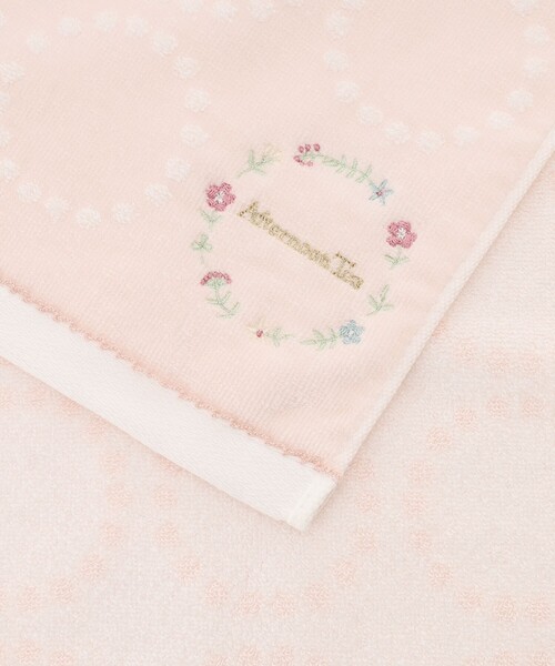 Afternoon Tea（アフタヌーンティー）の「小花刺繍バスタオル（タオル・レディース・ブルー/ピンク/アイボリー・ONE SIZE）」の8枚目の写真