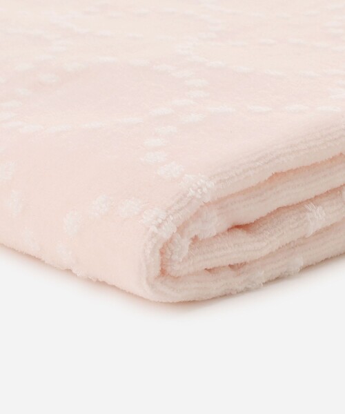 Afternoon Tea（アフタヌーンティー）の「小花刺繍バスタオル（タオル・レディース・ブルー/ピンク/アイボリー・ONE SIZE）」の7枚目の写真