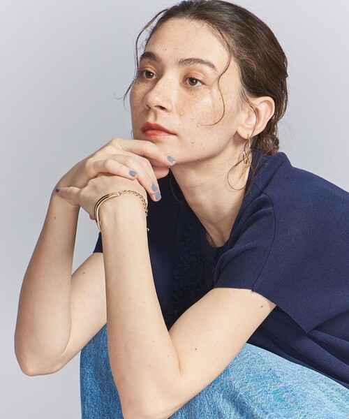 BEAUTY&YOUTH UNITED ARROWS（ビューティーアンドユースユナイテッドアローズ）の「メタル チェーン バングル/ブレスレット（ブレスレット・レディース・シルバー/ゴールド・FREE）」の10枚目の写真