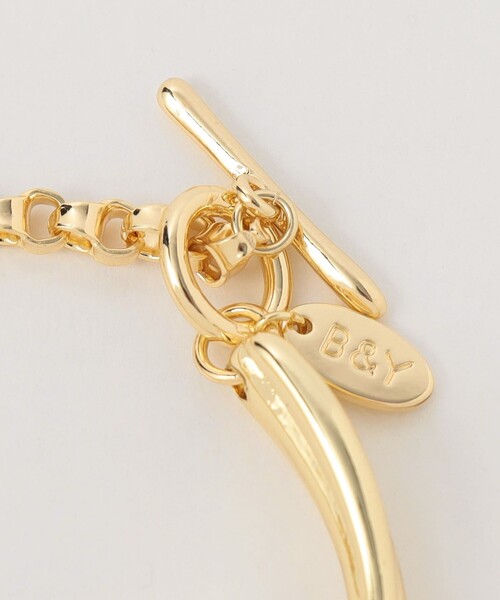 BEAUTY&YOUTH UNITED ARROWS（ビューティーアンドユースユナイテッドアローズ）の「メタル チェーン バングル/ブレスレット（ブレスレット・レディース・シルバー/ゴールド・FREE）」の6枚目の写真