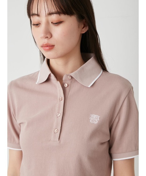 SNIDEL（スナイデル）の「ポロシャツ（ポロシャツ・レディース・オフホワイト/ピンクベージュ・0）」の20枚目の写真