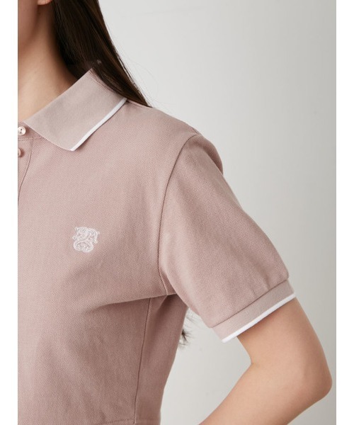 SNIDEL（スナイデル）の「ポロシャツ（ポロシャツ・レディース・オフホワイト/ピンクベージュ・0）」の19枚目の写真