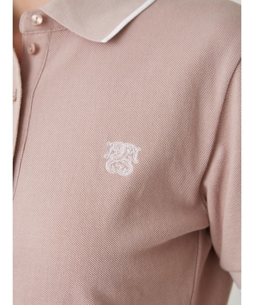 SNIDEL（スナイデル）の「ポロシャツ（ポロシャツ・レディース・オフホワイト/ピンクベージュ・0）」の18枚目の写真