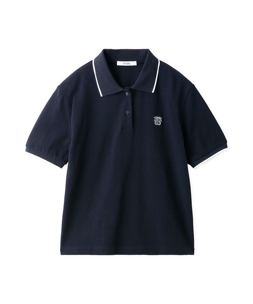 SNIDEL（スナイデル）の「ポロシャツ（ポロシャツ・レディース・オフホワイト/ピンクベージュ・0）」の4枚目の写真