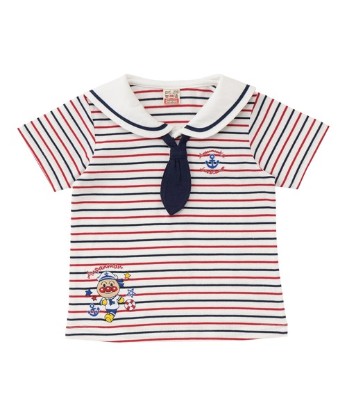 アンパンマンばいきんまんセーラー襟Tシャツ（Tシャツ