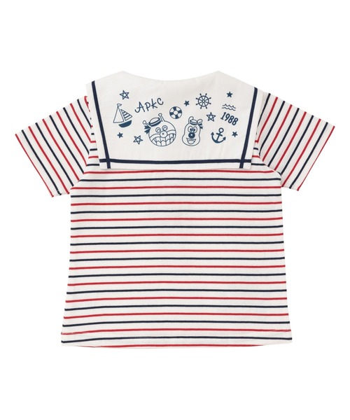 アンパンマンばいきんまんセーラー襟Tシャツ（Tシャツ/カットソー）｜ANPANMAN KIDS COLLECTION（アンパンマンキッズコレクション）