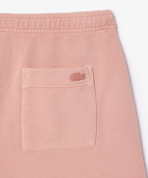 LACOSTE（ラコステ）の「コンパクトスウェットショートパンツ（スウェットパンツ・レディース・イエロー/ピンク・36/38）」の12枚目の写真