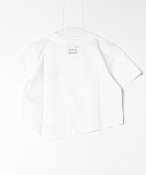 tシャツ 刺繍ショートTシャツ レディース ハート刺繍ショートTシャツ（Tシャツ/カットソー）｜ESSENTIAL