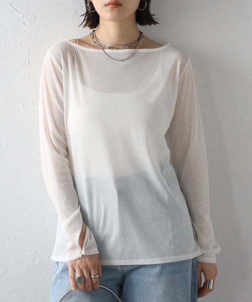 model：H163 着用サイズ：FREE