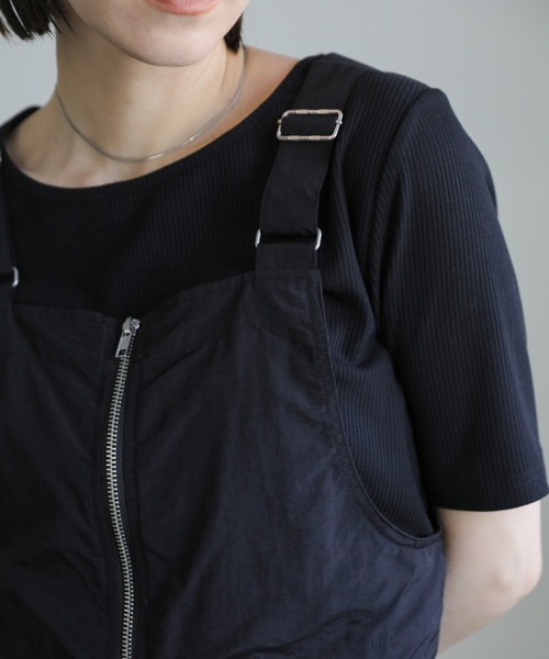 select MOCA(セレクトモカ)の「ビスチェコンビシアーロングワンピース(セットアップ・レディース・ブラック/カーキ・MEDIUM/LARGE)」の16枚目の写真