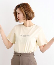 grove | 【嬉しい多機能】COTTON USA ロゴTシャツ(Tシャツ/カットソー)