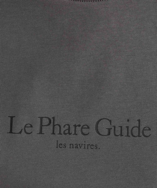 grove（グローブ）の「◆【嬉しい多機能】COTTON USA ロゴTシャツ（Tシャツ/カットソー・レディース・ライトブルー/ホワイト系5/ナチュラル/チャコールグレー/オフホワイト/ライトイエロー系・03/02/01/04/05）」の11枚目の写真