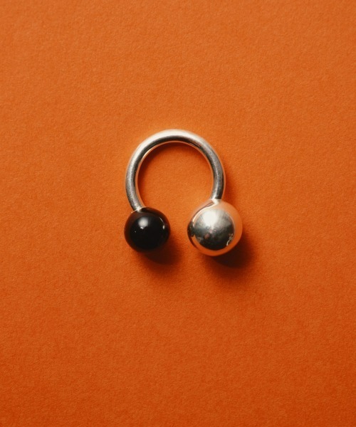 TODAYFUL ボールリング シルバー ブラック ダブルボールリング(Silver925)（リング）｜TODAYFUL（トゥデイ