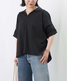 LC/LLL 袖タックスキッパーシャツブラウス