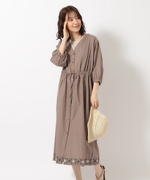 ワンピース大好き☆ バイカラーニットワンピース｜designed with Saaya Mizuno