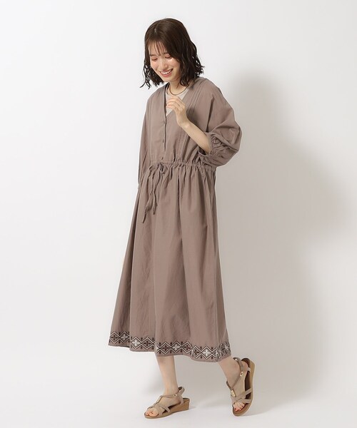 ワンピース大好き☆ バイカラーニットワンピース｜designed with Saaya Mizuno