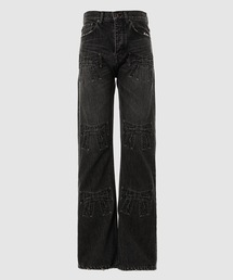★関税込★IUGAMAKARAS★Ribbon Denim Pants ★デニム★ DAIRIKU（ダイリク）の「Ribbon Vintage Denim Pants（デニム