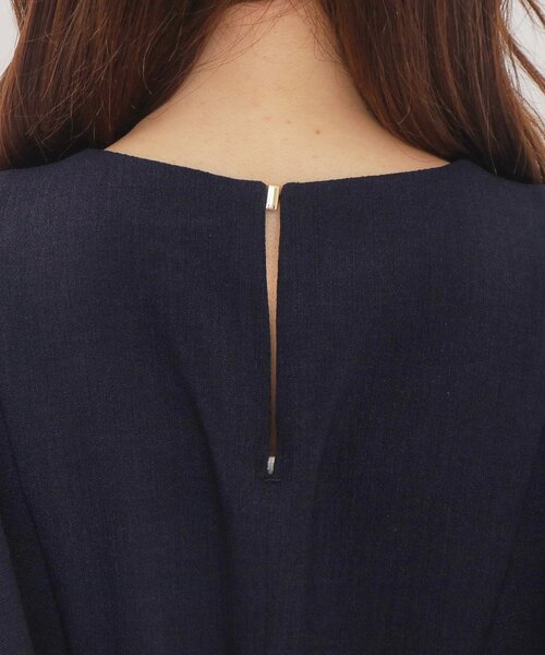 index（インデックス）の「◇リネンタッチ フレアスリーブ